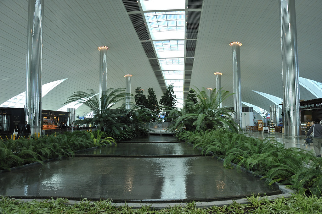 Факты об аэропорте Дубая - внутри Терминала 3