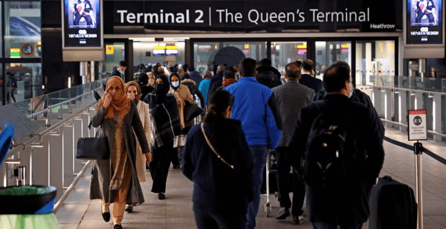 Факты об аэропорте Хитроу - вид на терминал